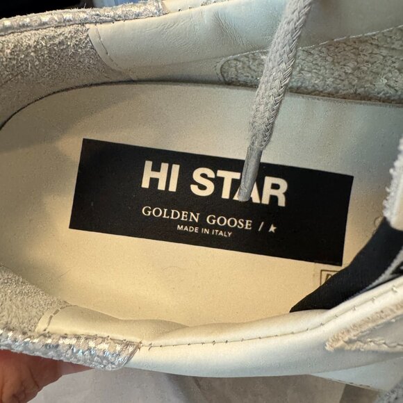 Golden Goose GGDB Hi Star, size 9 - Picture 5 of 10